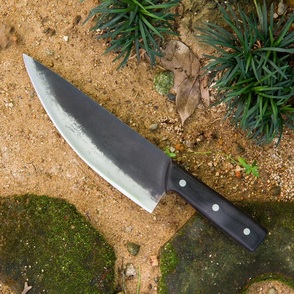 MYVI Ручная ковка Кухня ножи 8 дюймов мясника Ножи Нержавеющая сталь шеф повар для