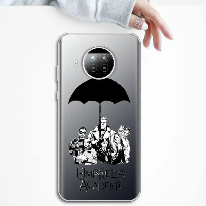 

The Umbrella Academy Phone Case Transparent for Xiaomi mi Redmi note 10 t 8 9 pro lite 11 Samsung S 8 9 10 20 plus ultra
