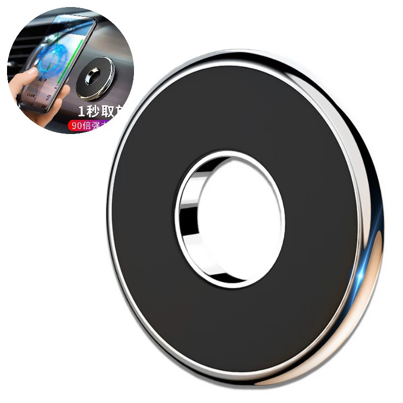 

Mini Aluminum Alloy Magnetic Bracket Car Dashboard Mobile phone holder For iPhone 11 12 Huawei P40 P30 Samsung S21 Xiaomi mi 11