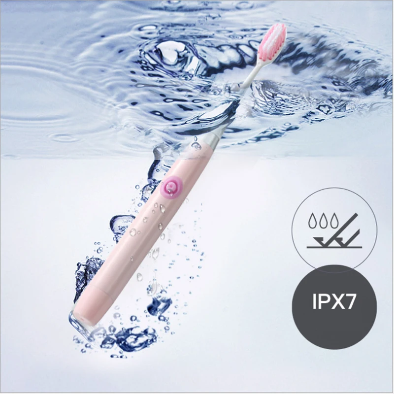 Электрическая зубная щетка с 3 головками, зубная щетка на батарейках, гигиена полости рта, не перезаряжаемая зубная щетка для детей и взрослых