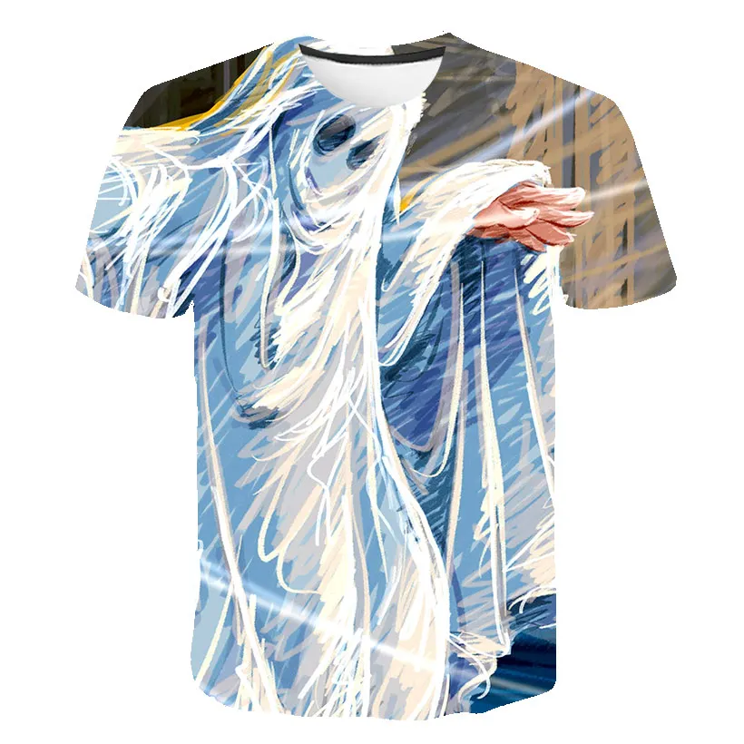 

4-14 Year Boys Clothes Short Sleeve Halloween T-Shirt Pumpkin Head Printed Kids Tee Girl Shirt Baby Tops Summer Children T-Shirt