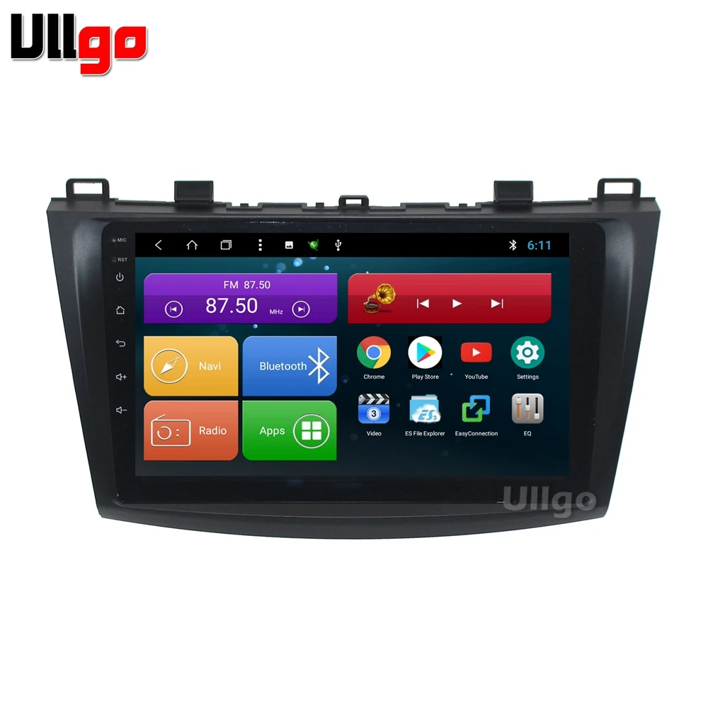 4G + 64G Восьмиядерный 9 ''Android 8 1 автомобильный DVD GPS для Mazda 3 2011 2012 Авторадио