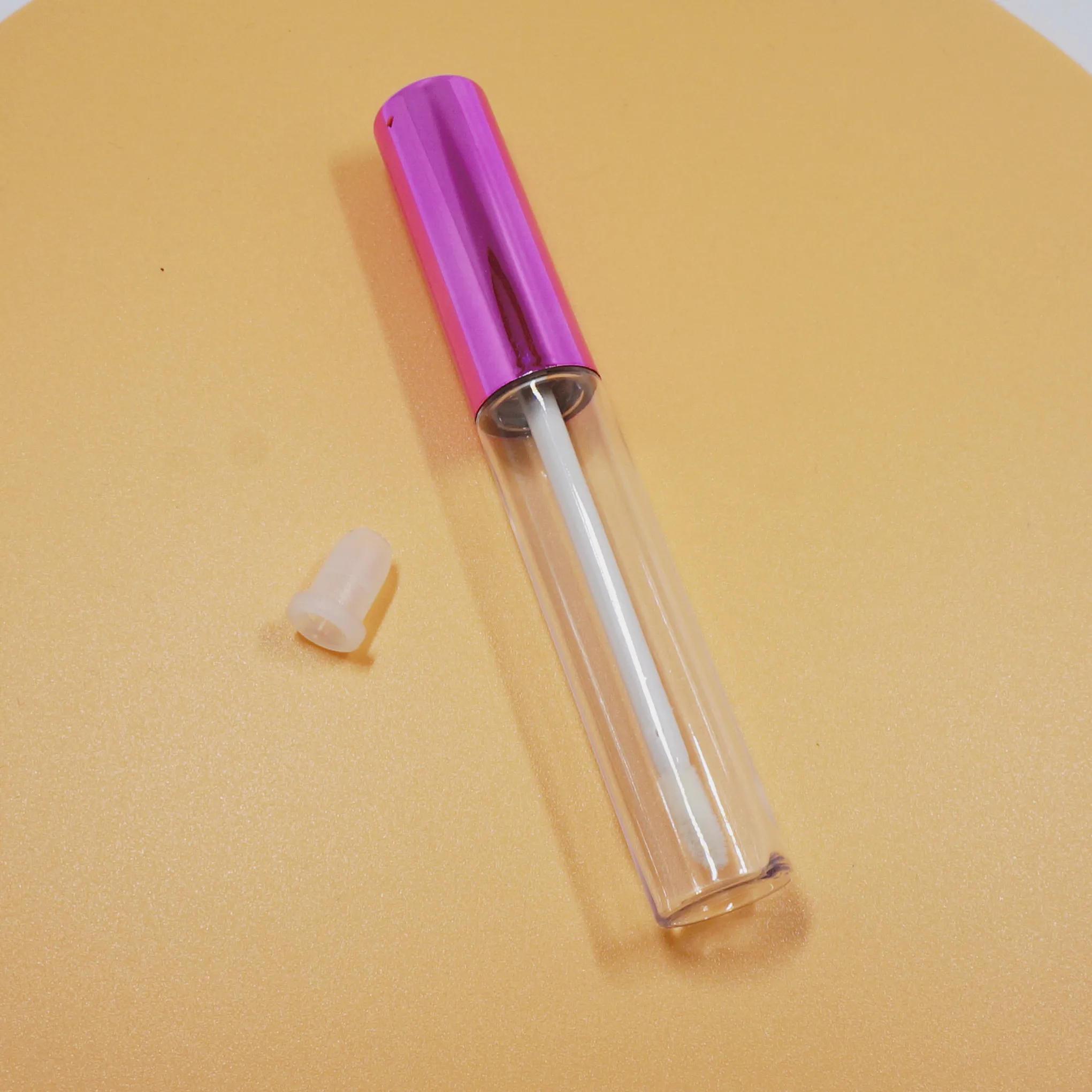 

1/2/5/10 шт 10 мл пустой розовый косметика для губ бутылки для блеска, заполняемый жидкой под губную помаду DIY Портативный блеск для губ контейне...