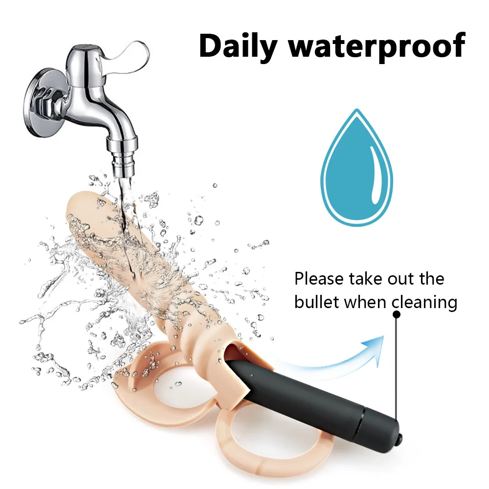 Анальный фаллоимитатор вибратор двойное проникновение секс игрушки для пары