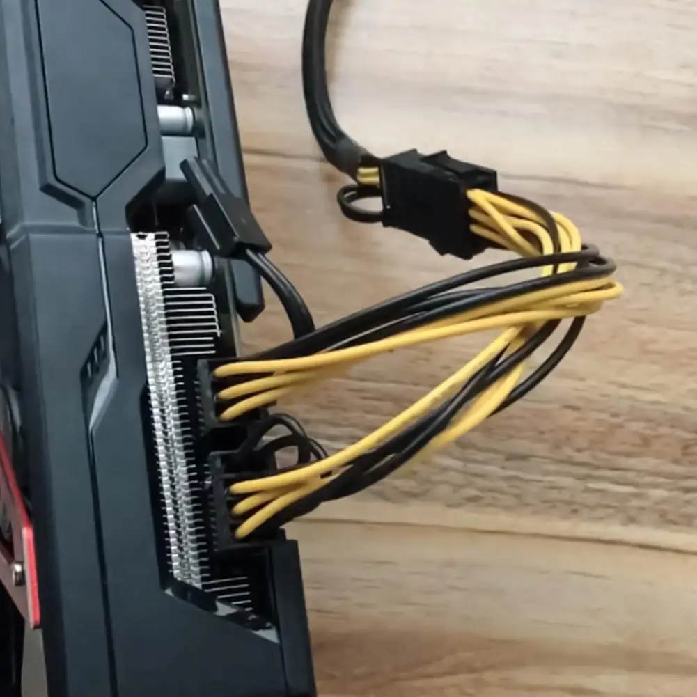Разъем и воспроизведение PCI-E 6-контактный До 2x 8-контактный GPU графическая карта