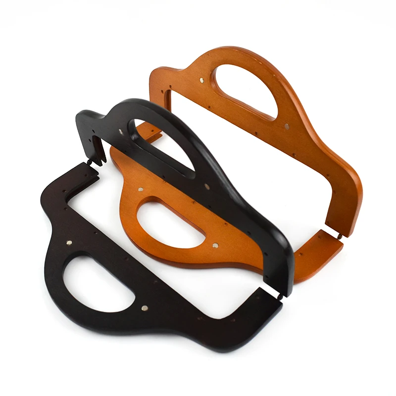 Рамка для сумки деревянная ручка застежка кофейного поцелуя рама кошелька 2