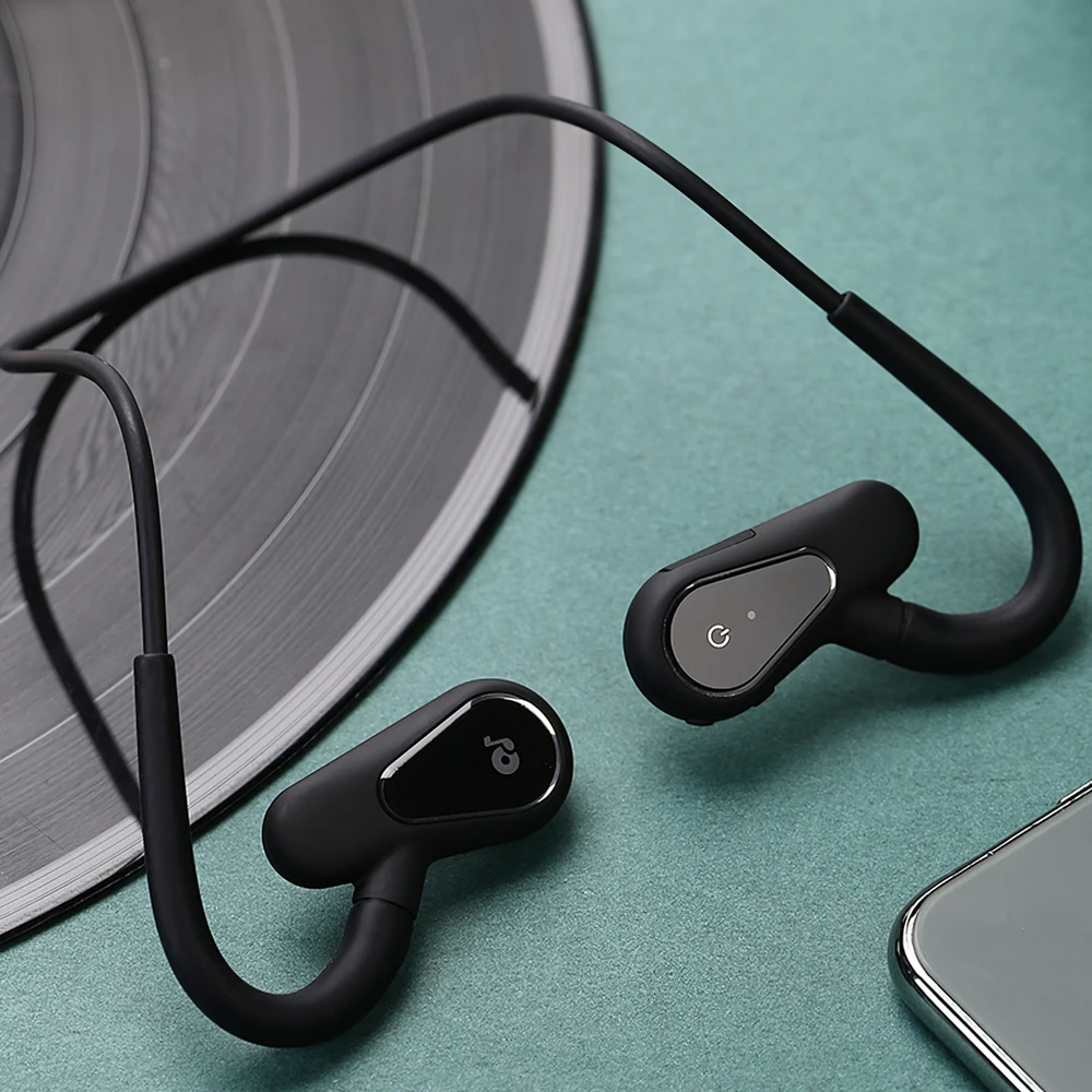 

Bone-Conduction Bluetooth Earphone USB Rechargeable Wireless Earphone Bluetooth 5.0 Cordless Earphone Stereo Bluetooth