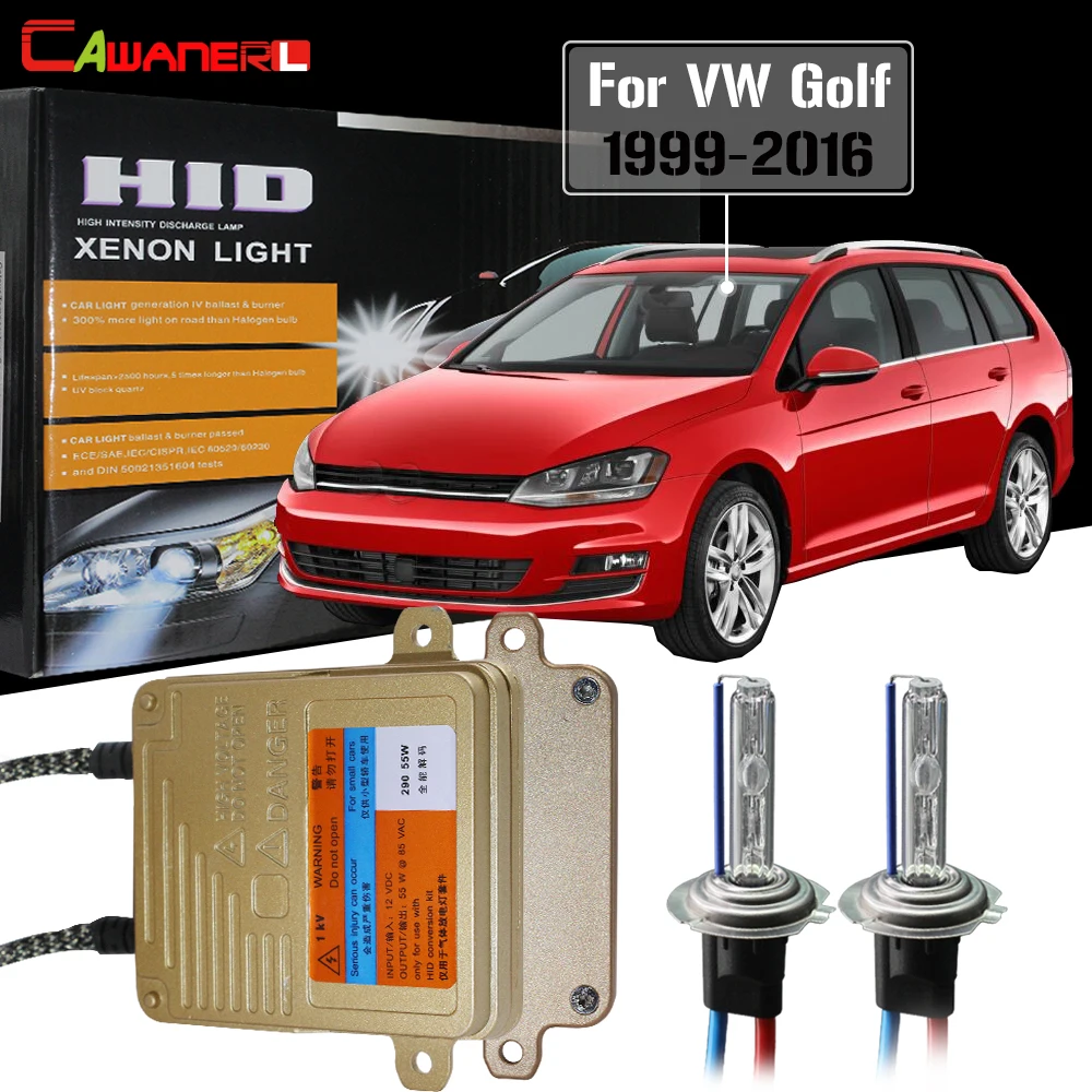 Cawanerl 55 Вт H7 автомобильный ламповый переменного тока без ошибки HID Xenon комплект