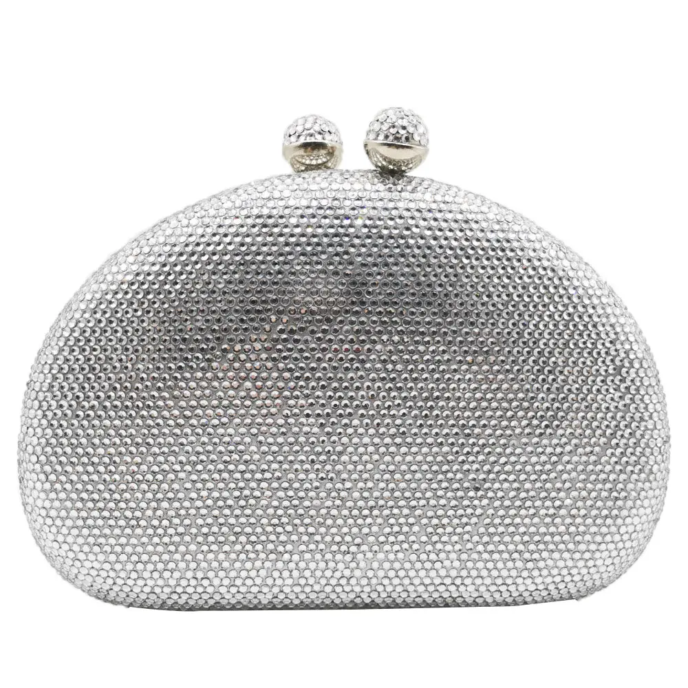Boutique De FGG элегантные фиолетовые женские вечерние сумочки-клатчи со стразами, свадебные сумочки для невесты, вечерняя сумочка со стразами