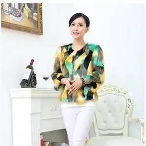 Vetement 2020 Colorful Designer Faux Fox Fur Coat Long Short Women's winter and Jacket S-5XL casaco feminino Y665 | Женская одежда