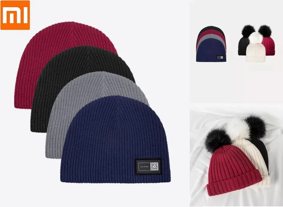 Осенне зимняя мягкая теплая вязаная шапка из шерсти для мужчин и женщин Gorro