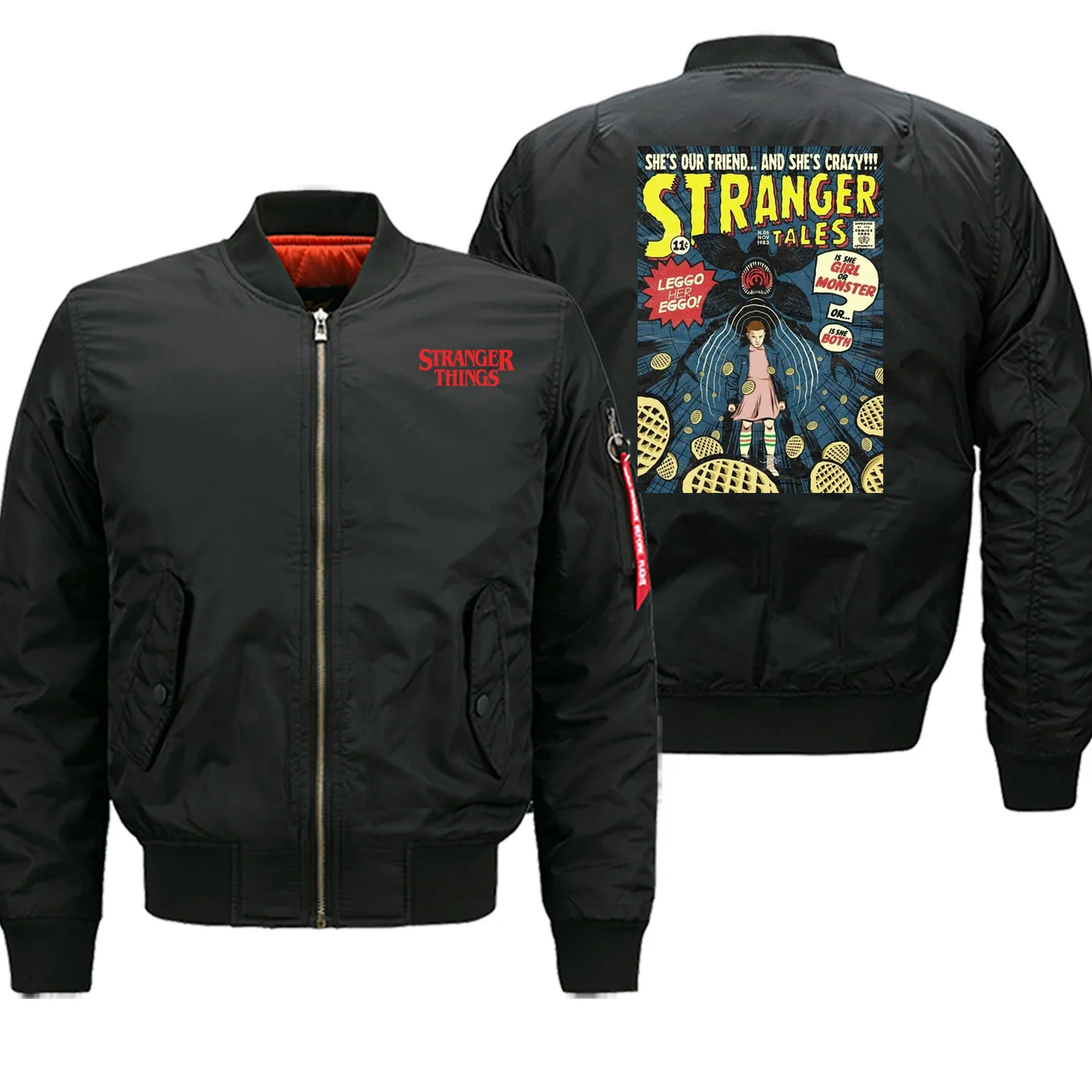 Хит продаж зимняя куртка плотная уличная странные вещи куртки Мужская бомбер в