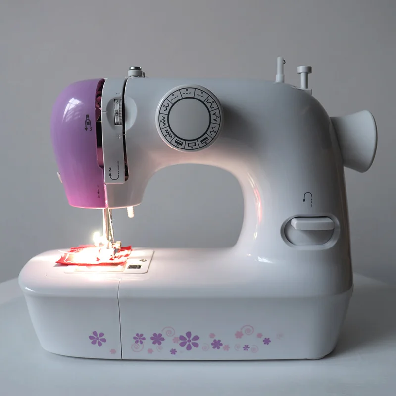 Оптовая продажа 12 стежков многофункциональная швейная машина двойная скорость