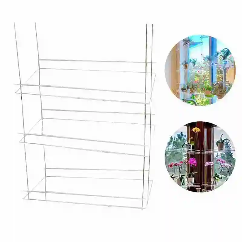 

Shelf For Plants Window Bathroom Kitchen Window Plant Shelves Hanging Indoor Shelf Plants Decor Shelf Stand Plant Garden M3R1