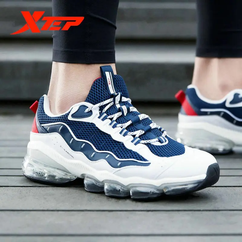 Мужские кроссовки для бега Xtep дышащие с воздушной подушкой 880119115096|Беговая обувь|