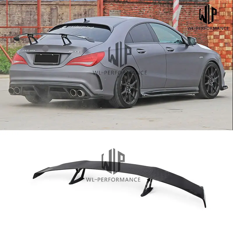 W117 CLA250 высококачественный спойлер для багажника из углеродного волокна крыло