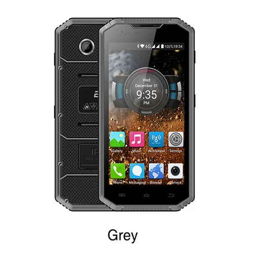 Black KENXINDA E& L W7S 2 Гб 16 Гб сотовый телефон IP68 EL W7S водонепроницаемый 5,0 дюймов Android 6,0 MTK6737 четырехъядерный до 1,3 ГГц 4G смартфон - Цвет: Black
