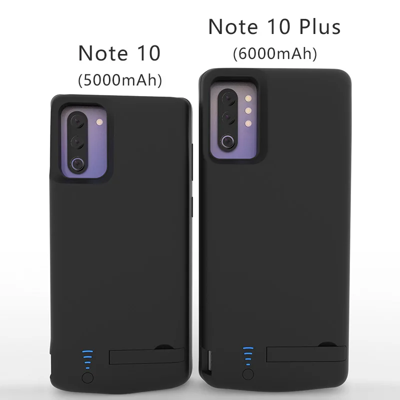 Чехол с зарядным устройством для Note 10 6000 мАч чехол банк питания полная защита Samsung