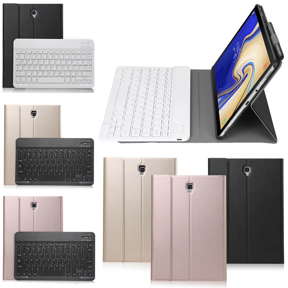 Чехол с клавиатурой для планшета Samsung Galaxy Tab A 10 5 2018 дюйма женская кожаная обложка