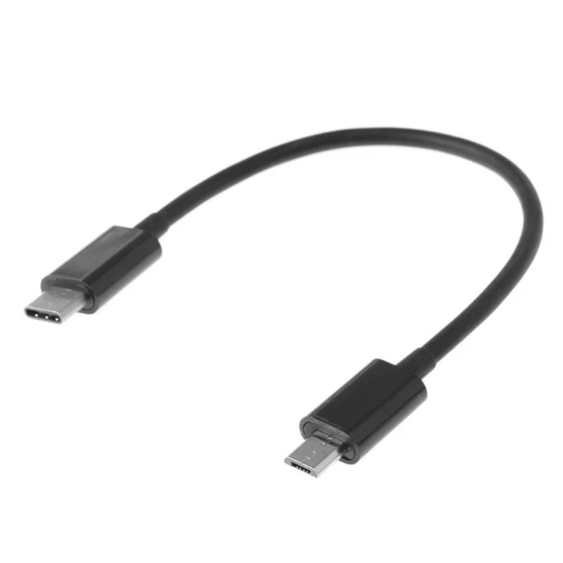 

USB 3.1 Type C Male to Micro USB Male Sync OTG Charge Data Transfer Cable Cord Adapter