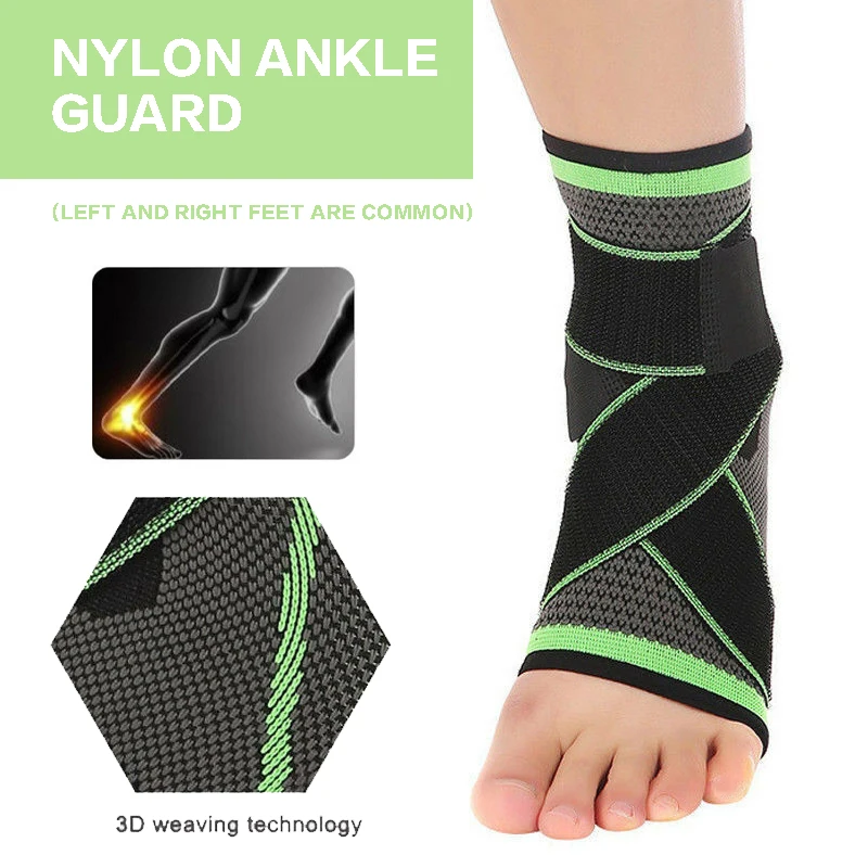 Повязка на ногу для бега спортивный бандаж облегчение боли защита от дождя