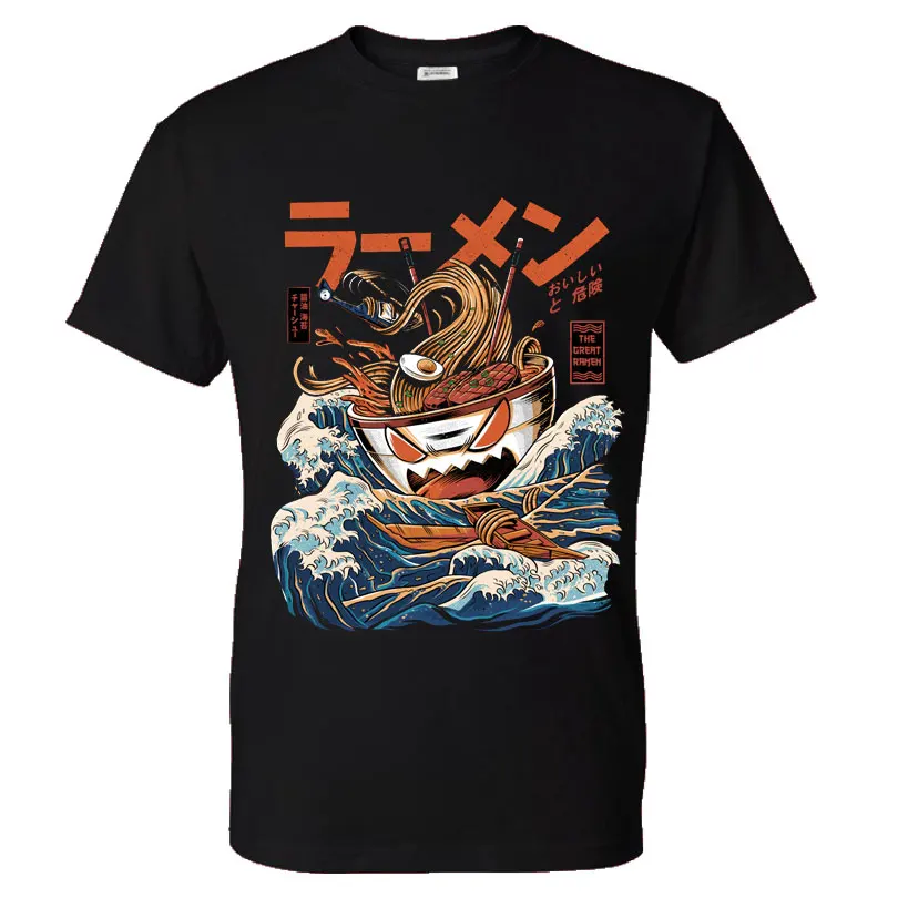 

2021 Summer Sushi Dragon T Shirt Classic Monsters T shirt O-Neck Streetwear Tshirt Casual Harajuku Hip Hop Teeshirt Male.