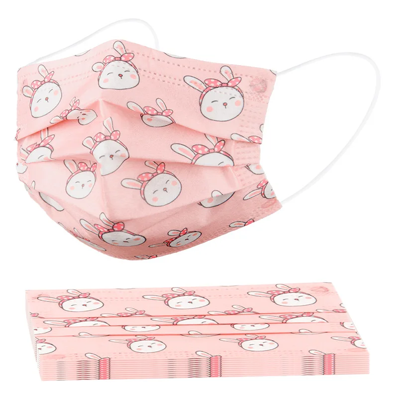 10 шт. детская трехслойная маска для лица | Тематическая одежда и униформа