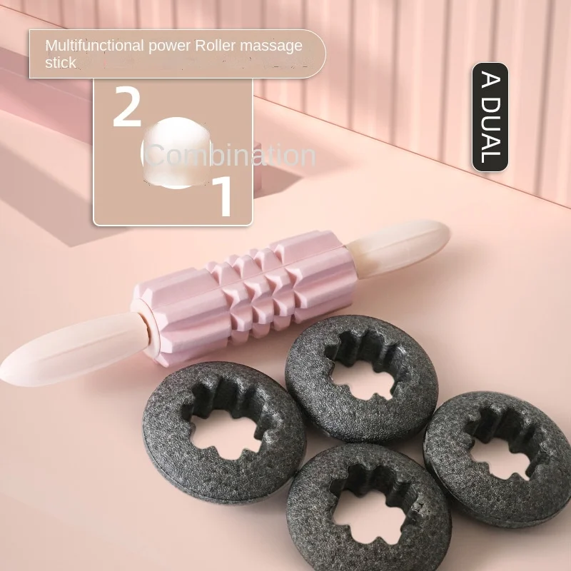 

Selfree Portable Household Rolls Abdominal Wheel Open Back Massage Stick Fitness And Body Fascia Rod Stretching Yoga Fitness