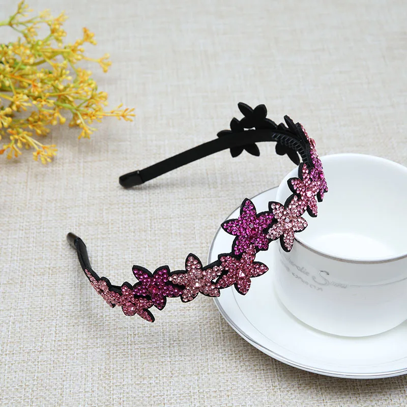 Fashion Simplicity Star Hair Wear Diamond Hair Accessories Custom Made for Women Nonslip Girl Exquisite Dhairpin Hair Hair Wear