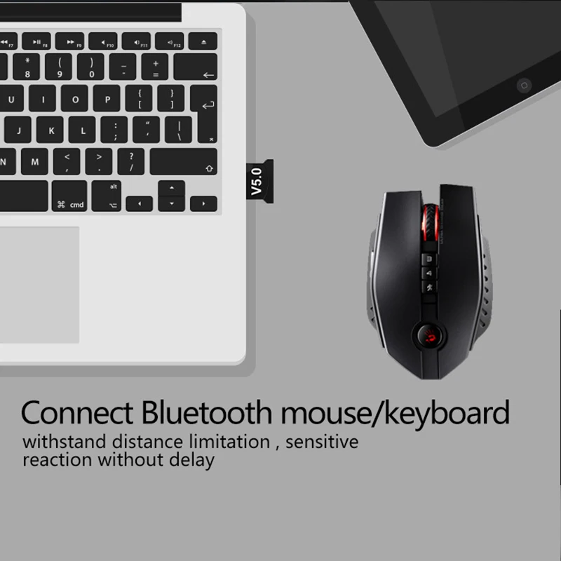 Беспроводной Bluetooth адаптер 5 0 USB Настольный компьютер свободный привод аудио