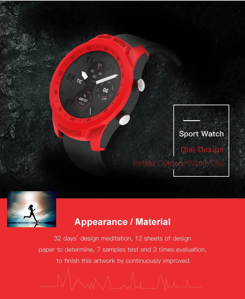 Sikai жесткий чехол из поликарбоната для TicWatch Pro/ Ticwatch E /Ticwatch 2/Ticwatch c2/Ticwatch S2/Ticwatch E2