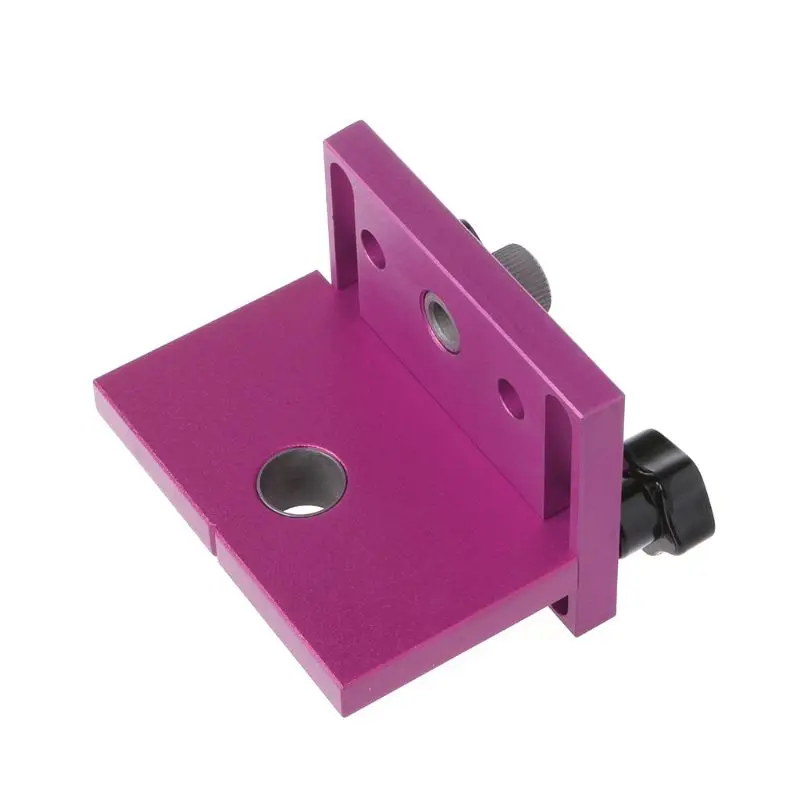 

L9BE Woodworking Tool Drilling Locator Tenon Hole Punchers Positioning Dowelling Jig