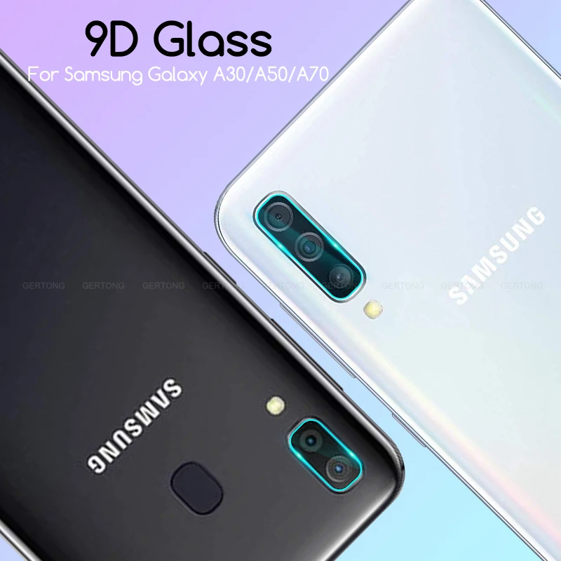 Защитное стекло 9D для задней камеры Samsung S10e S10 Plus A20 A30 A50 A70 | Мобильные телефоны и
