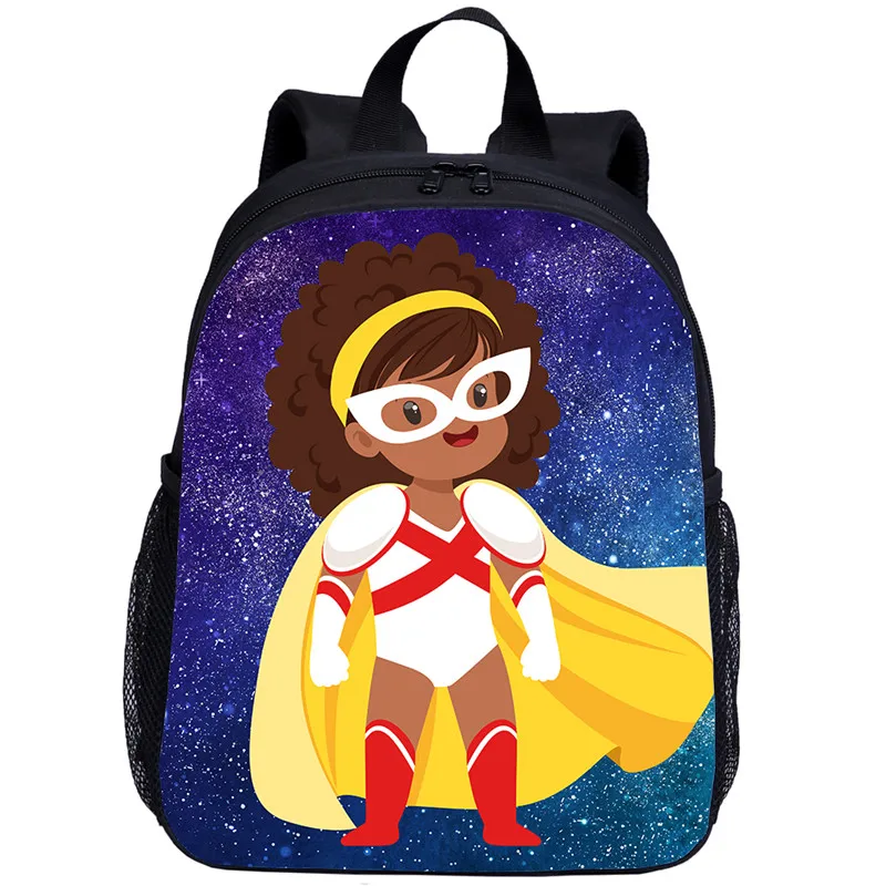 

Fashion Anime Kids Bags Super Girl School Backpack Printing Schoolbag Mini Cute Travel Bag Storage Kindergarten Children Bookbag