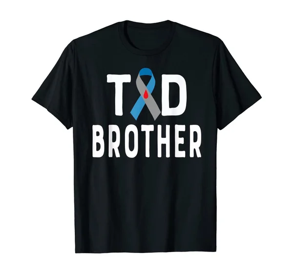 

T1D Brother Type 1 Diabetes Awareness Insulin Family Support T-Shirt