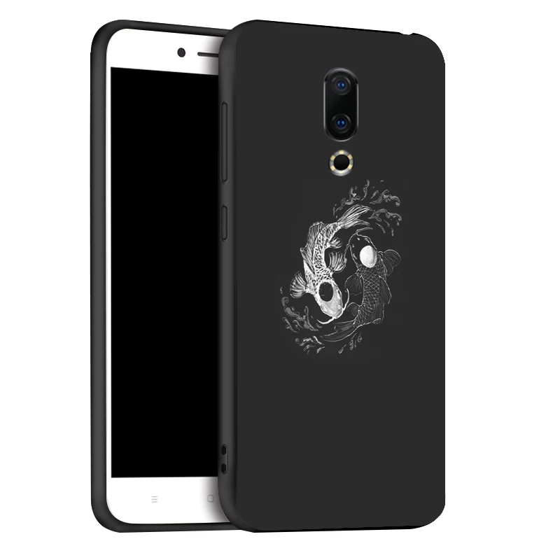 x090 Типа «сделай сам» чехол для телефона для Meizu 16th 16x16 плюс чехол полиуретан) и силикона с откидной чехол для Meizu M15 15 lite Чехлы для крышки Fundas бампер Shell - Цвет: x090