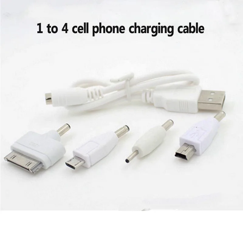 Купите 1 шт. Автомобильный USB адаптер для зарядки бесплатно отправляйте 4 в кабель