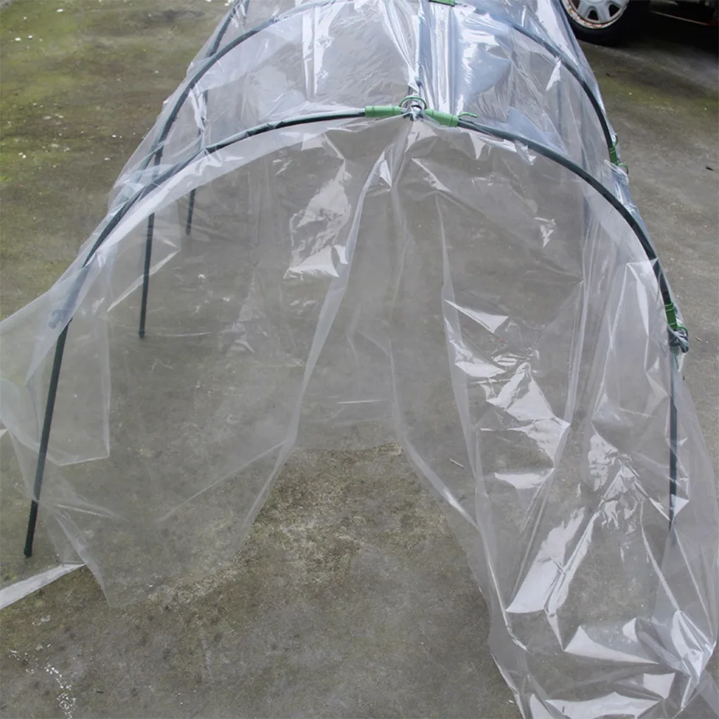 Garden Poly Tunnel Greenhouse Plants Cover Protector Roof Panels Foil Hothouse Plastic Film Without Shelf #F5 | Дом и сад