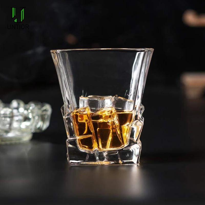 Хрустальное стекло для виски UNTIOR 10 унций витой стакан Бурбона коньяка Ирландская