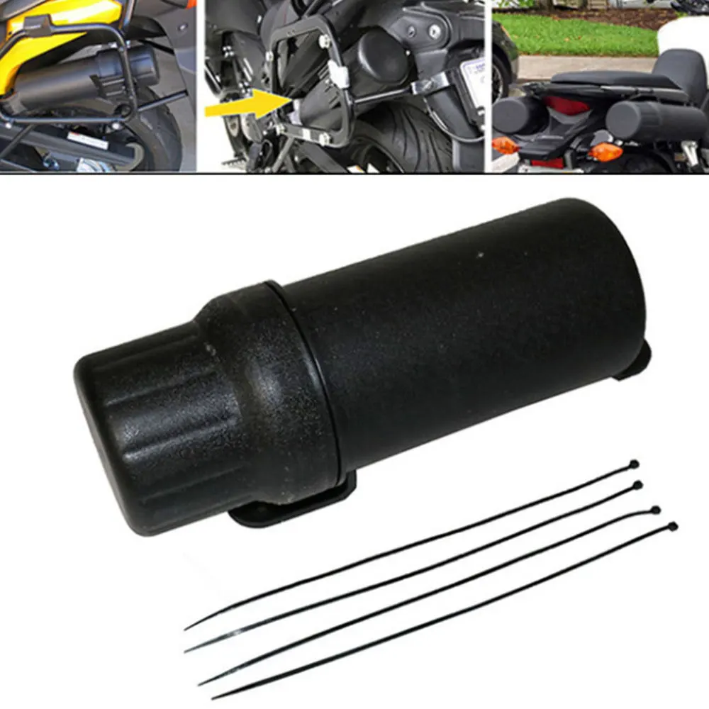 

Motorcycle Universal Off-Road Motos Accessories Waterproof Tool Tube Gloves Raincoat Storage Box 125MM