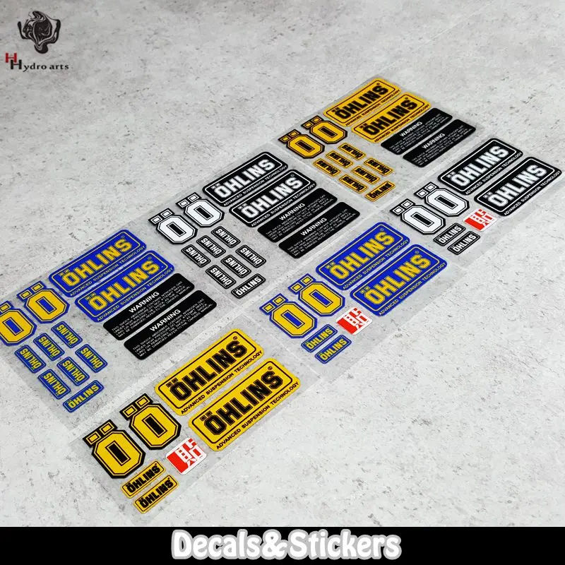 Модифицированные светоотражающие наклейки NO.L093 OHLINS 3M на мотоцикл GP стекло для