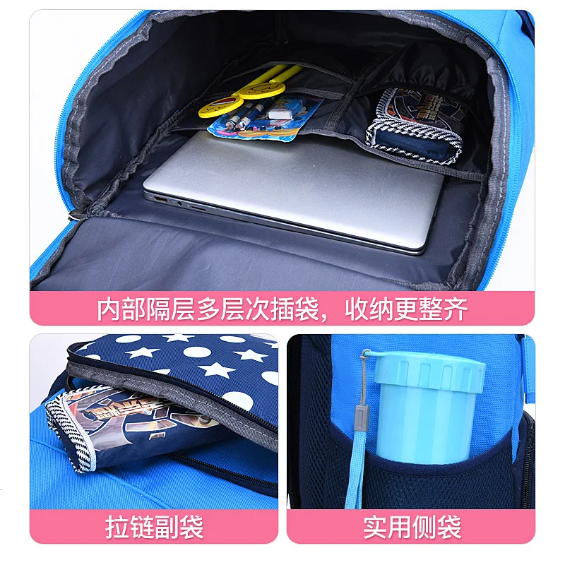 children school bags Backpacks kids orthopedic backpacks waterproof Schoolbags Boys&Girls primary School Book Bags sac enfant