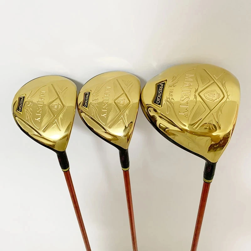 

Новинка, гольф-клубы Maruman MAJESTY P10, набор для водителя гольф-клуба Maruman, Мужская футболка, деревянная горелка, деревянный гольфир, графитовый Ва...