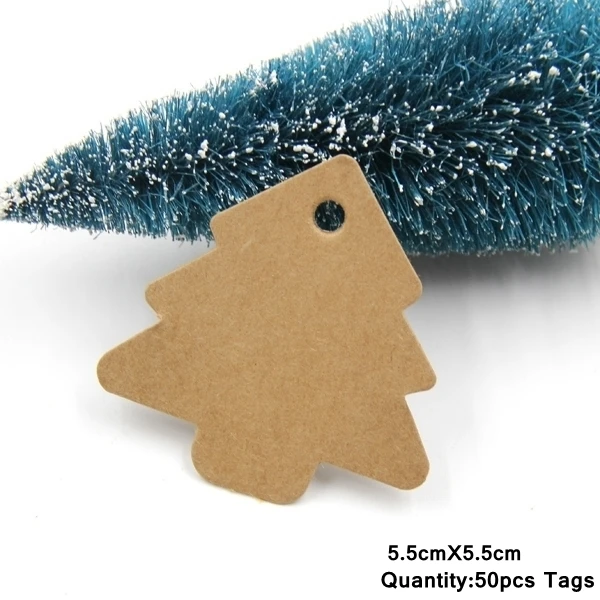 

Бумажные бирки Tissy дерево 50 шт.