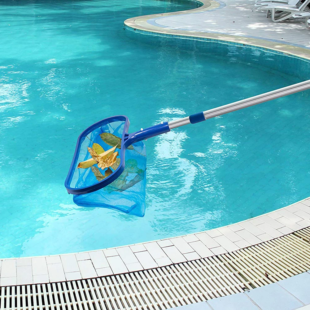 

Очистительная сетка для бассейна, профессиональный инструмент, спасательная сетка для бассейна, скиммер, мешок для ловли листьев, аксессуа...