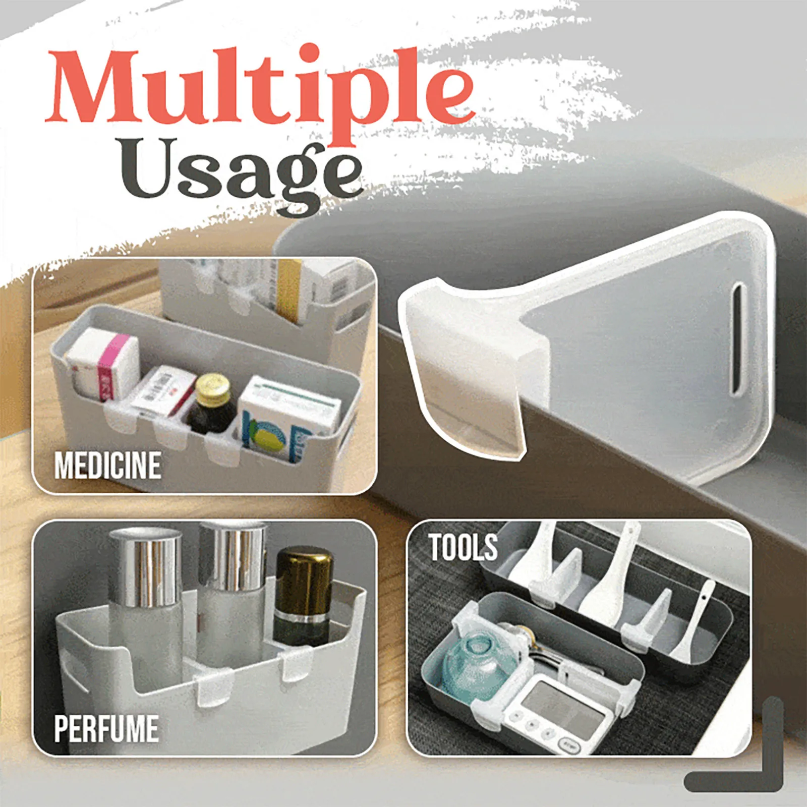 

Kitchen Accessories 4Pcs Refrigerator Classification Partition Adjustable Divider Boards Storage Box Kitchen Gadget Sets cocina