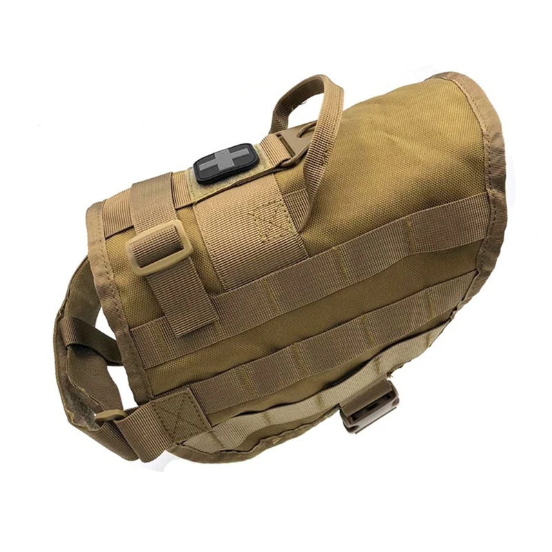 Тактический Жилет для собак Molle внешний военный жилет домашних животных модель