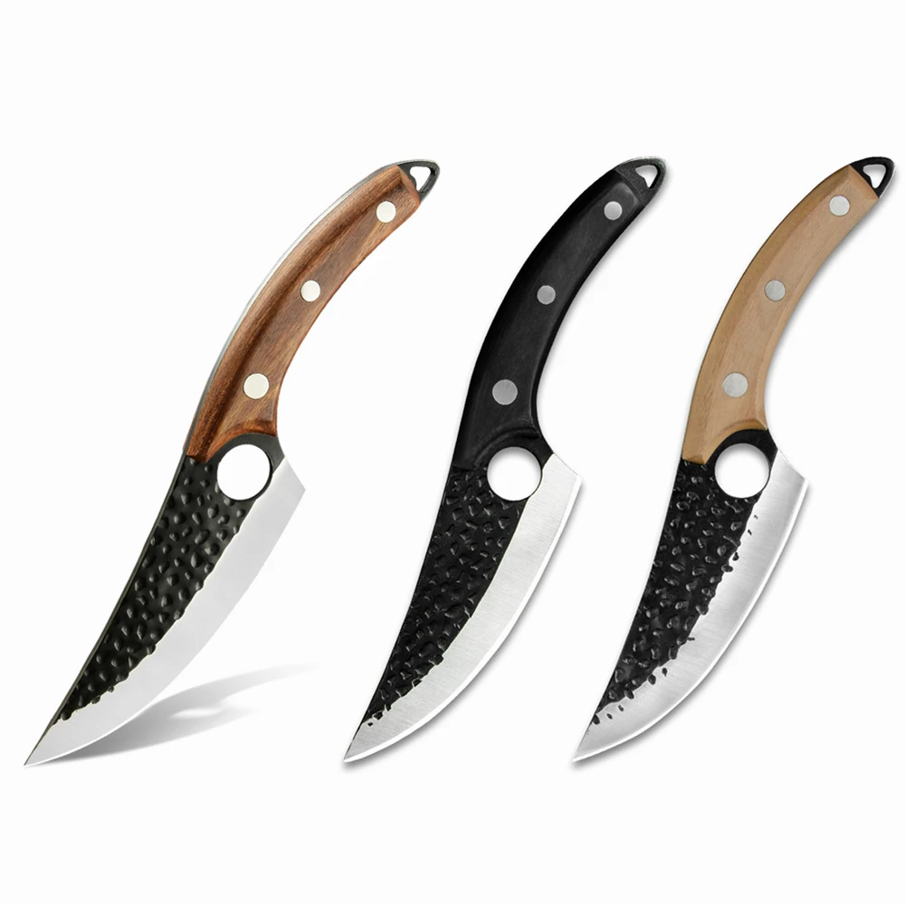 

6 ''дюйма сербский шеф повара Тесак убоя, набор ножей из нержавеющей стали, кожаный чехол оболочка Меч Лезвие Отдых на природе охоты аксессуа...