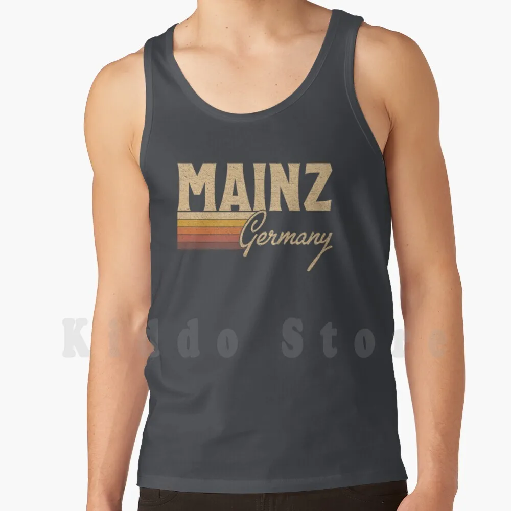 

Germany Tank Tops Vest Sleeveless Germany Germany German 1970s Vintage Retro Souvenir Vacation Distressed 1980s