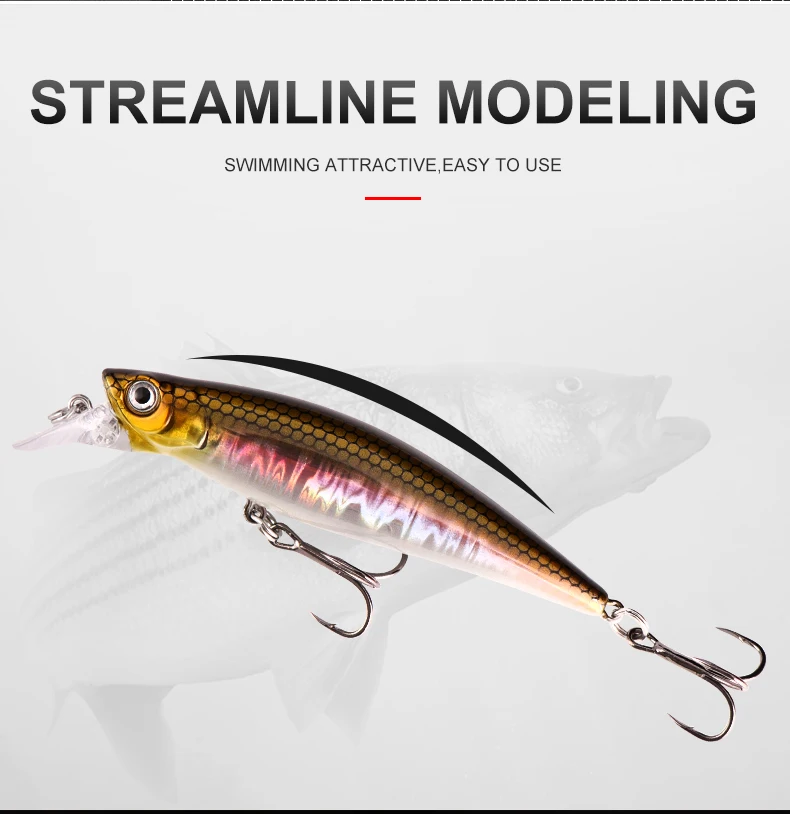 Cat Claw Lure Premium Series 303M Hard Minnow Fishing Lure Artist Minnow Freshwater Fishing Trout Lure Hard Bait 33g 100mm